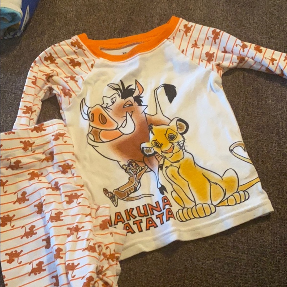 Boys long sleeve pajama set